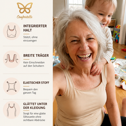 Komfort-Tanktop mit integriertem BH