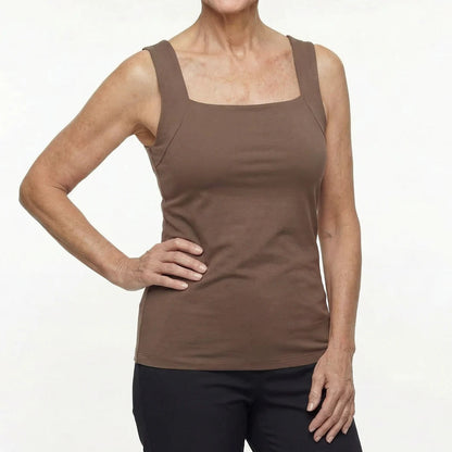 Komfort-Tanktop mit integriertem BH