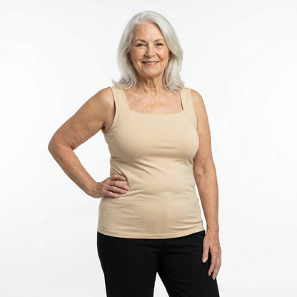 Komfort-Tanktop mit integriertem BH