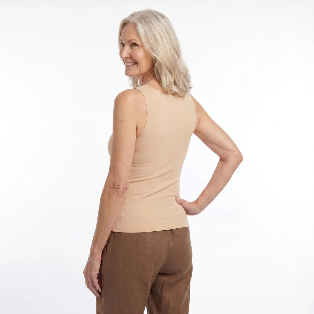 Komfort-Tanktop mit integriertem BH