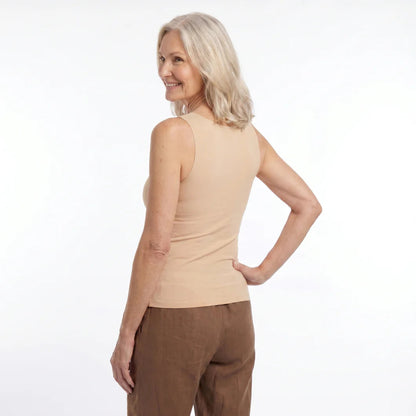 Komfort-Tanktop mit integriertem BH